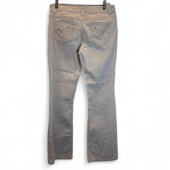 SO Khaki Bootcut Low Rise Pants Size 7 Long - Picture 2 of 6